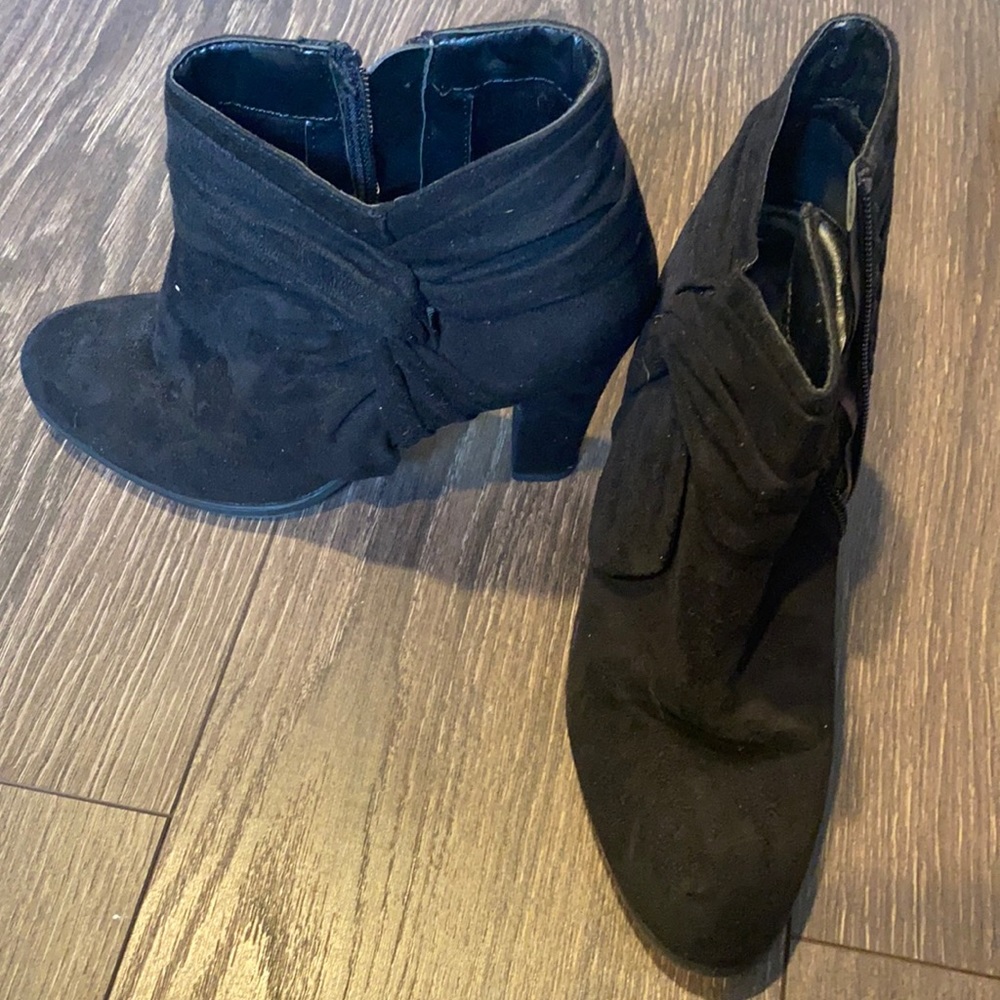 Black booties